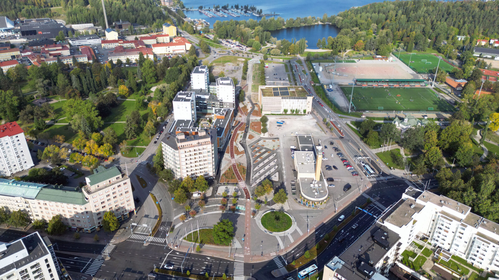 Ranta-Kartanon puistoväylä avataan Lahdessa