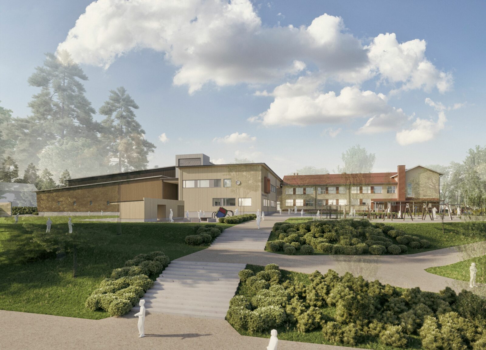 Myllypohjan monitoimitalon nimeksi valikoitui Vire