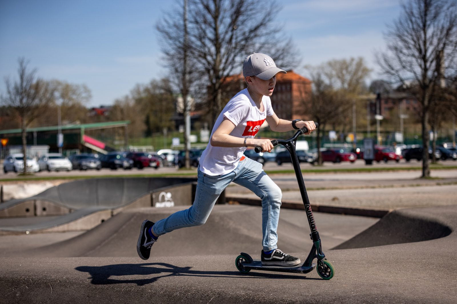 Launeen keskuspuistoon suunnitteilla uusi pumptrack-rata