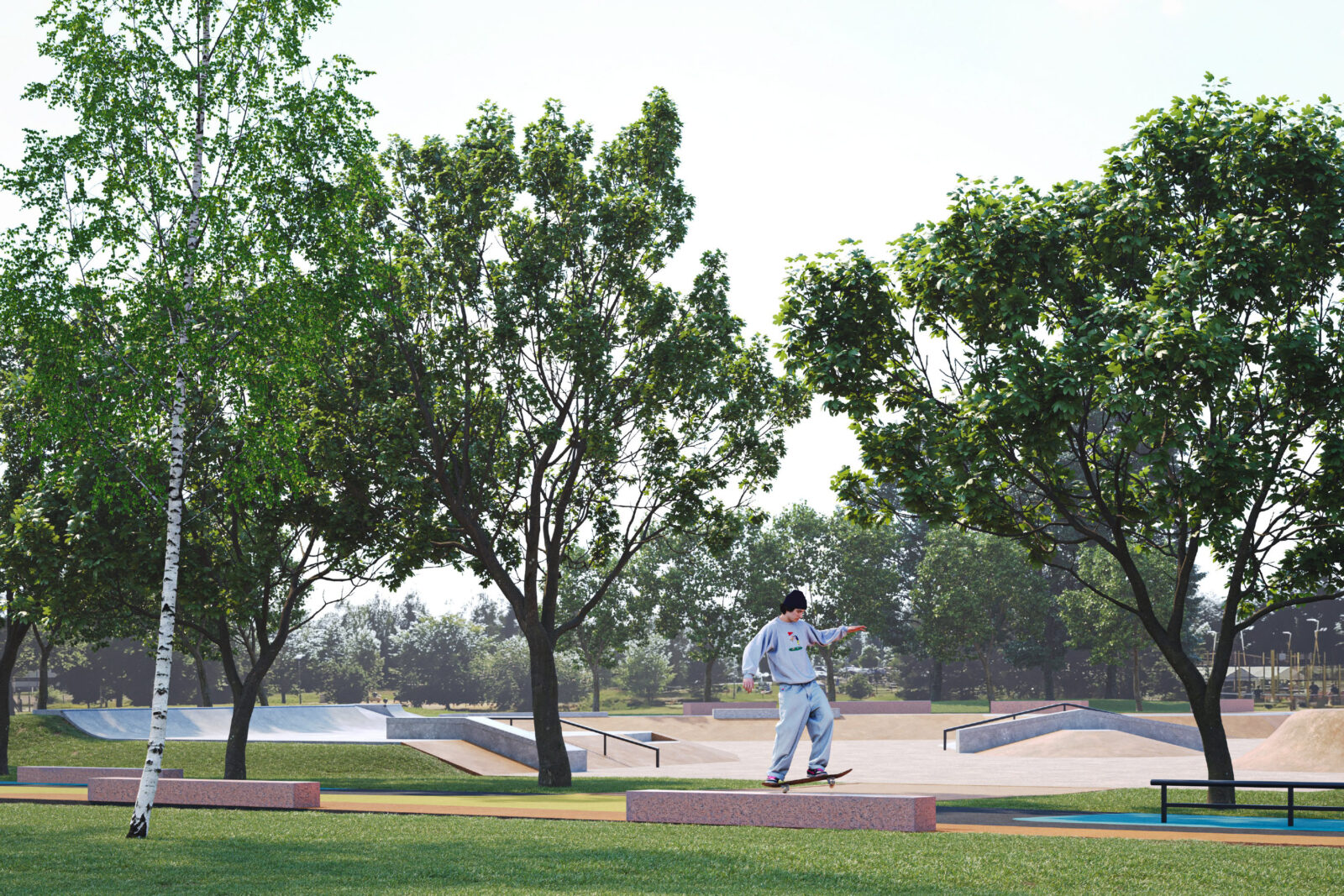 Launeen uusi skeittipaikka rakentuu – alue suljettu koko kesän