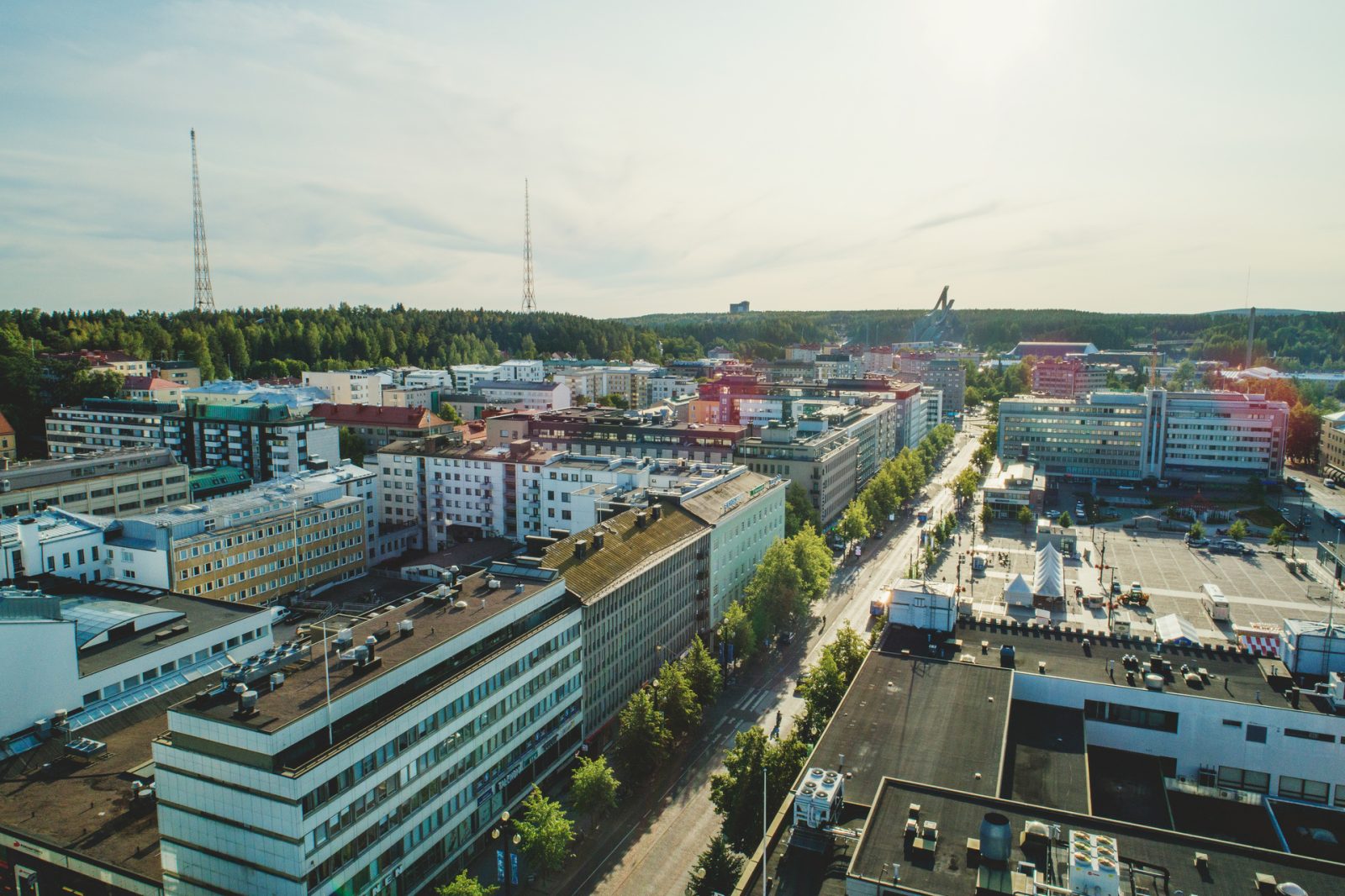 Lahti kokeilee uutta vähäpäästöistä asfalttia Aleksanterinkadulla