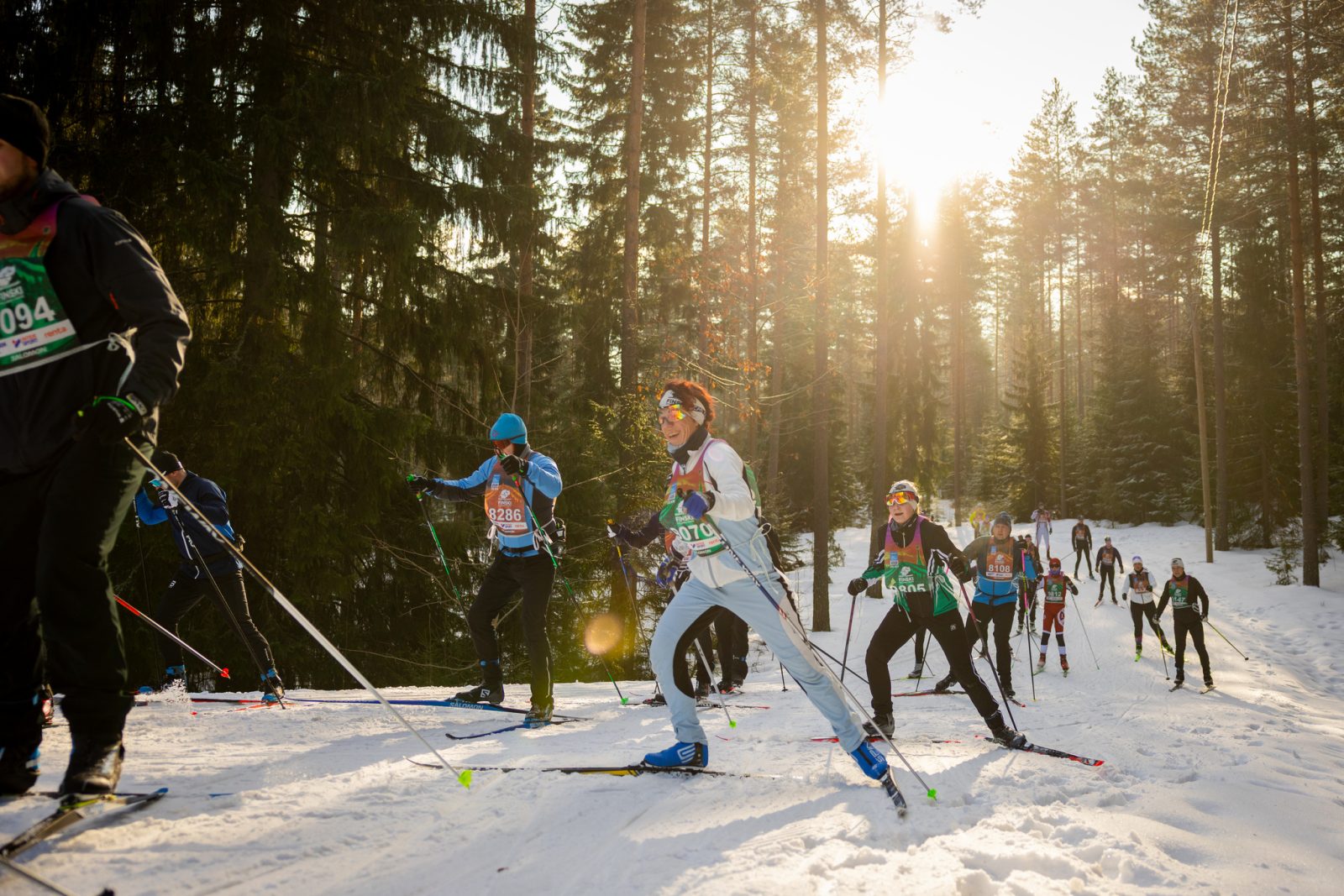 Finlandia-hiihto muuttaa liikennettä Lahden Urheilukeskuksessa
