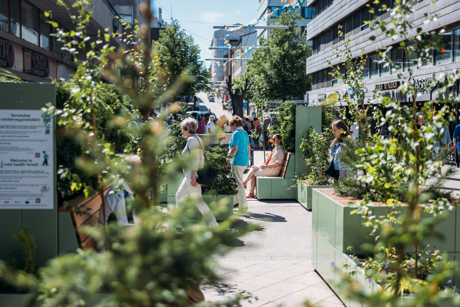 Lanumaukion viherkeidas saa nyt muotonsa asukkaiden toiveista