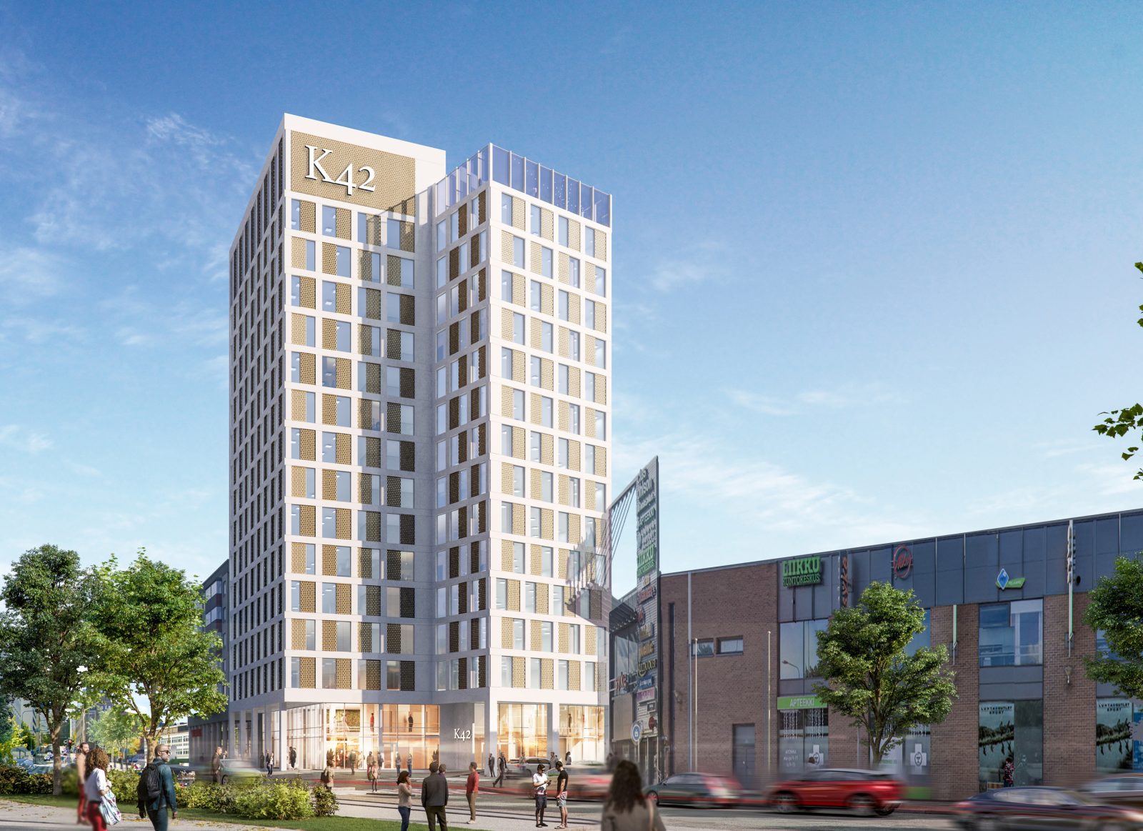 Lahteen rakennetaan uusi kansainvälinen hotelli