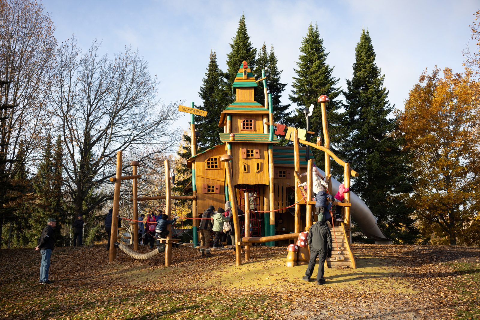 Launeen keskuspuisto uudistuu kesän aikana