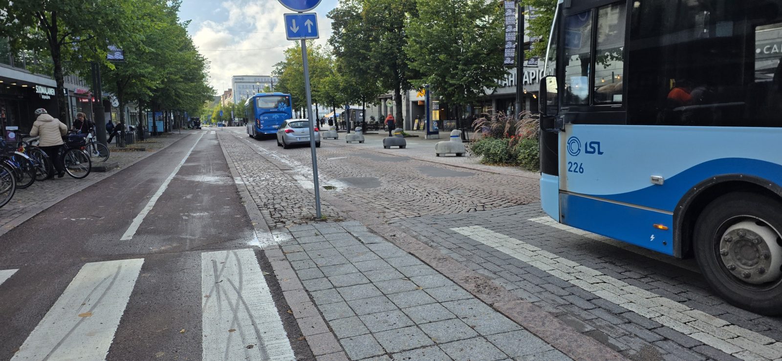Aleksanterinkatu suljetaan autoliikenteeltä keskiviikkona
