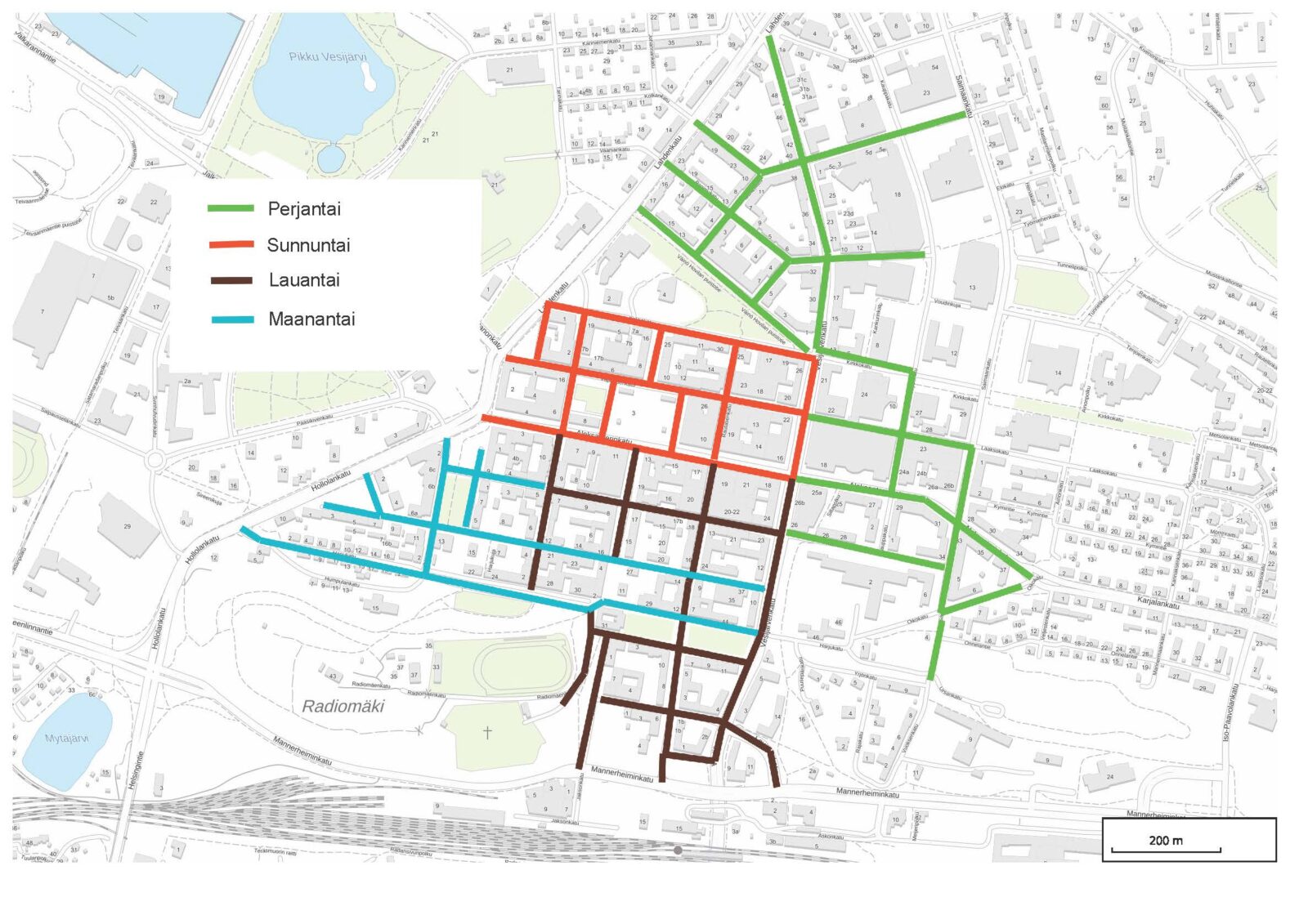 Lahden keskustan kevätsiivous jatkuu – aikatauluun muutoksia