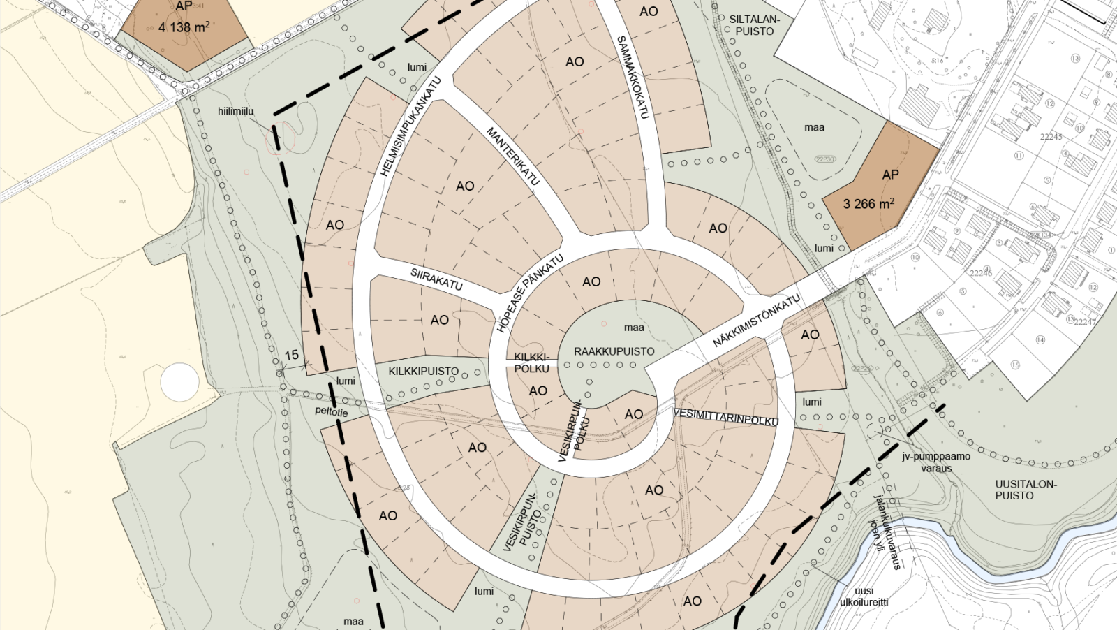 Näkkimistön asemakaava päivitetty: Metsää säästyy!