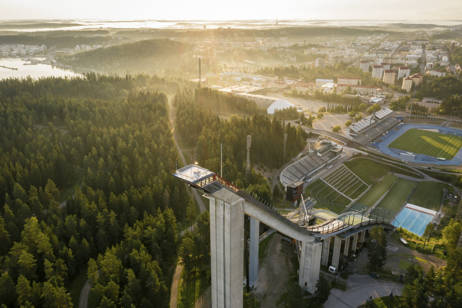 Lahden hanavesi on Salpausselän suodattamaa pohjavettä