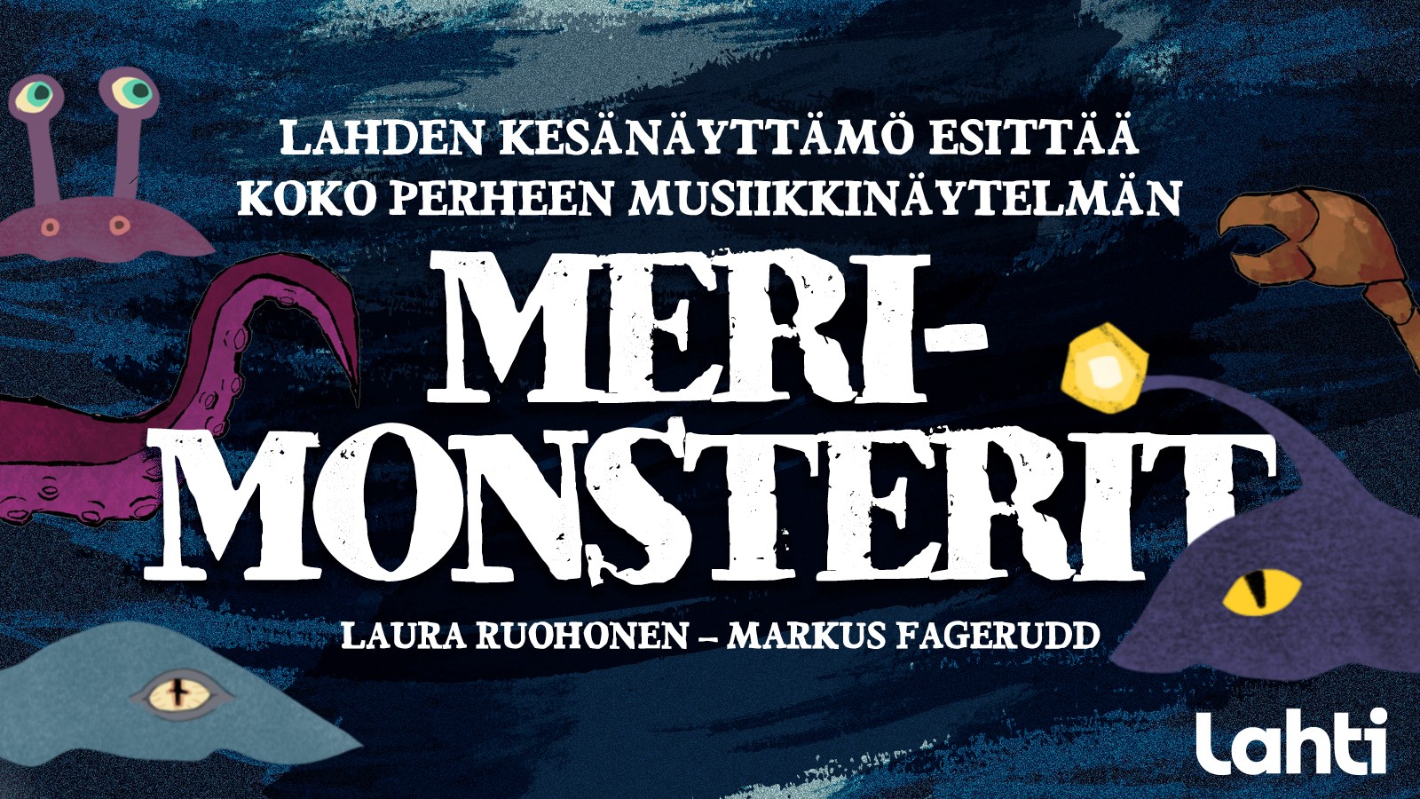 Lahden Kesänäyttämö esittää Merimonsterit kesällä 2025