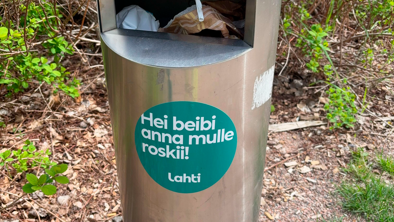 Lahden roska-astiat saavat uudet, vekkulitarrat