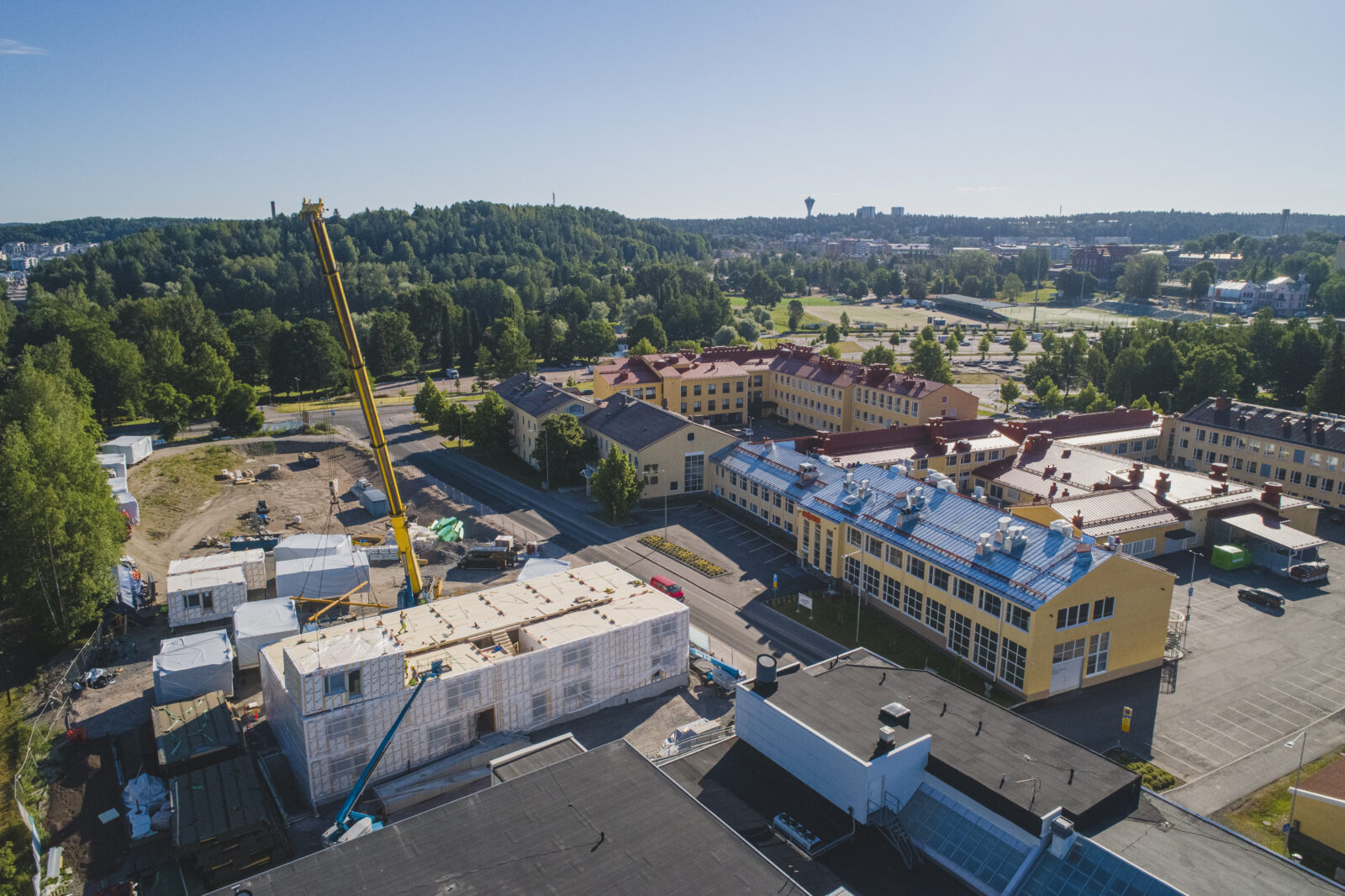 Lahti edistää kiertotaloutta rakentamisessa