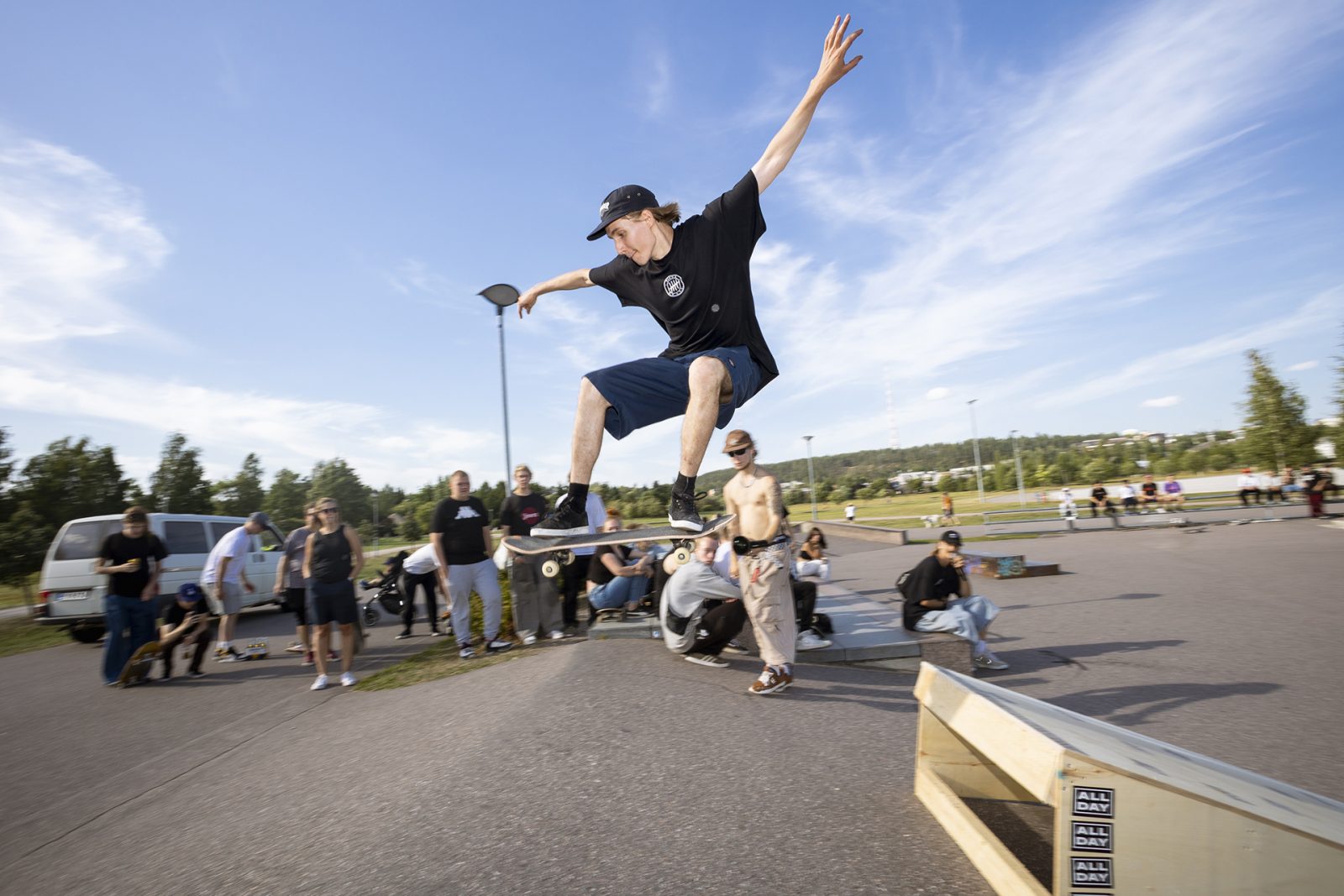 Launeen skeittipuisto avautuu kaikille lauantaina